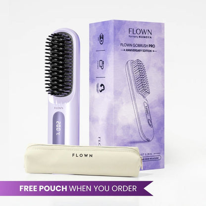 [NEW] Portable Straightener Brush - GoBrush PRO Anniversary Edition