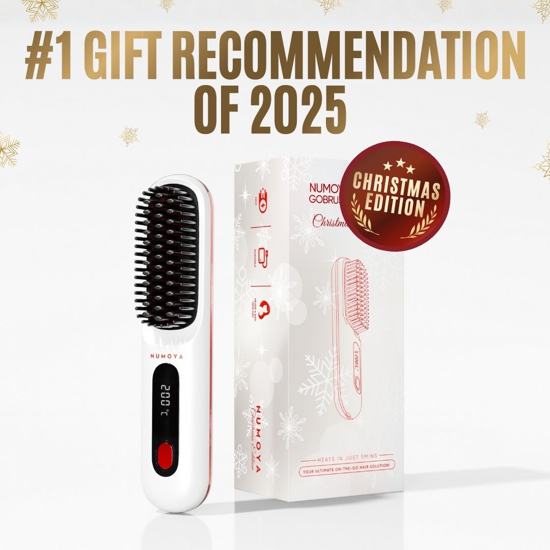 [NEW] Portable Straightener Brush - GoBrush PRO + Free Leather Pouch