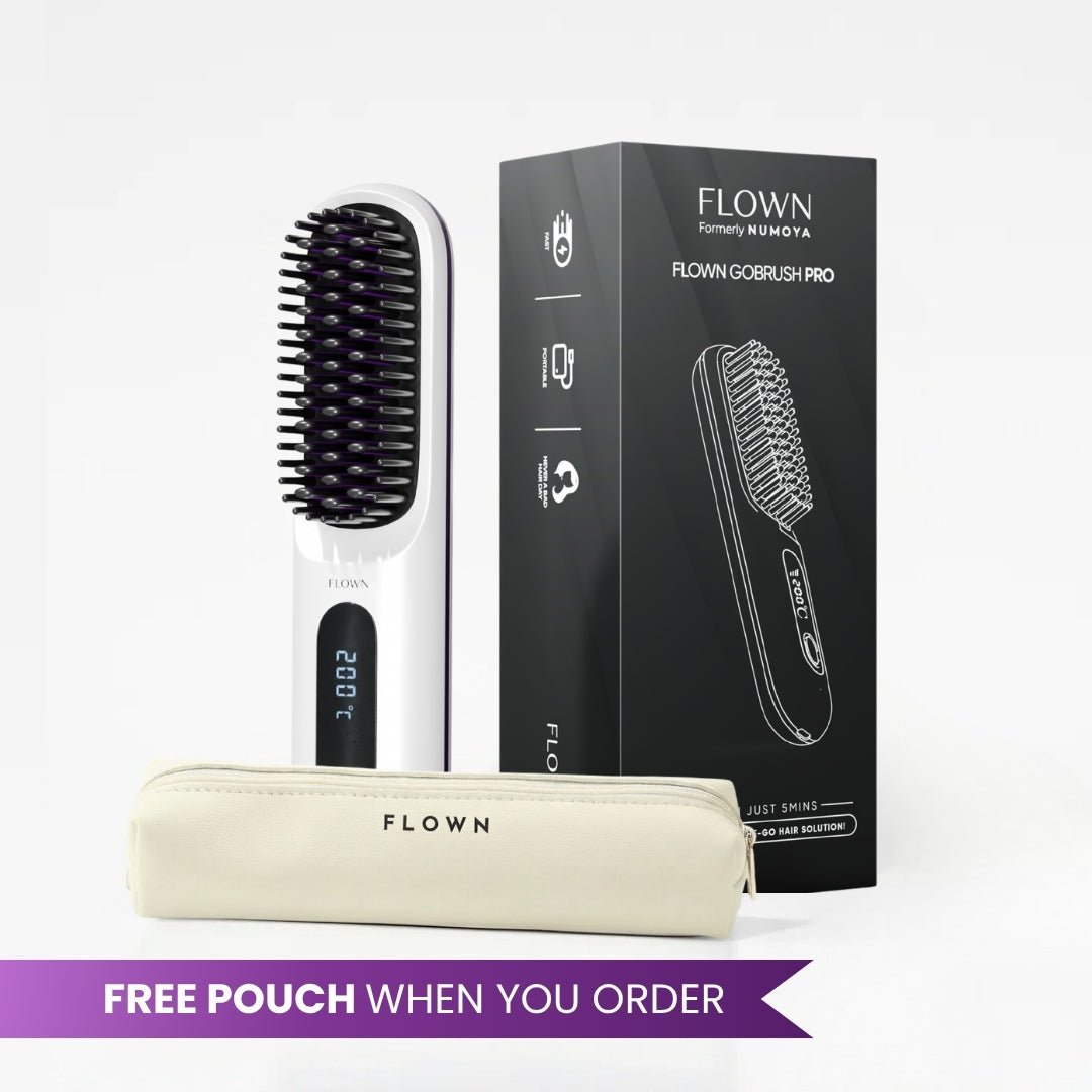 Portable Straightener Brush - GoBrush PRO