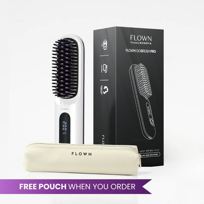 Portable Straightener Brush - GoBrush PRO