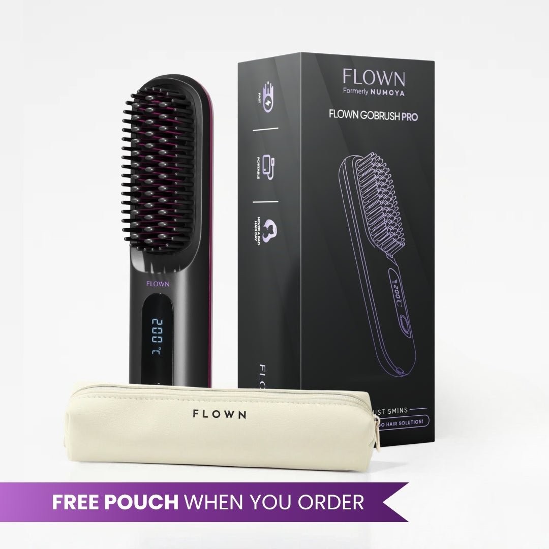 Portable Straightener Brush - GoBrush PRO