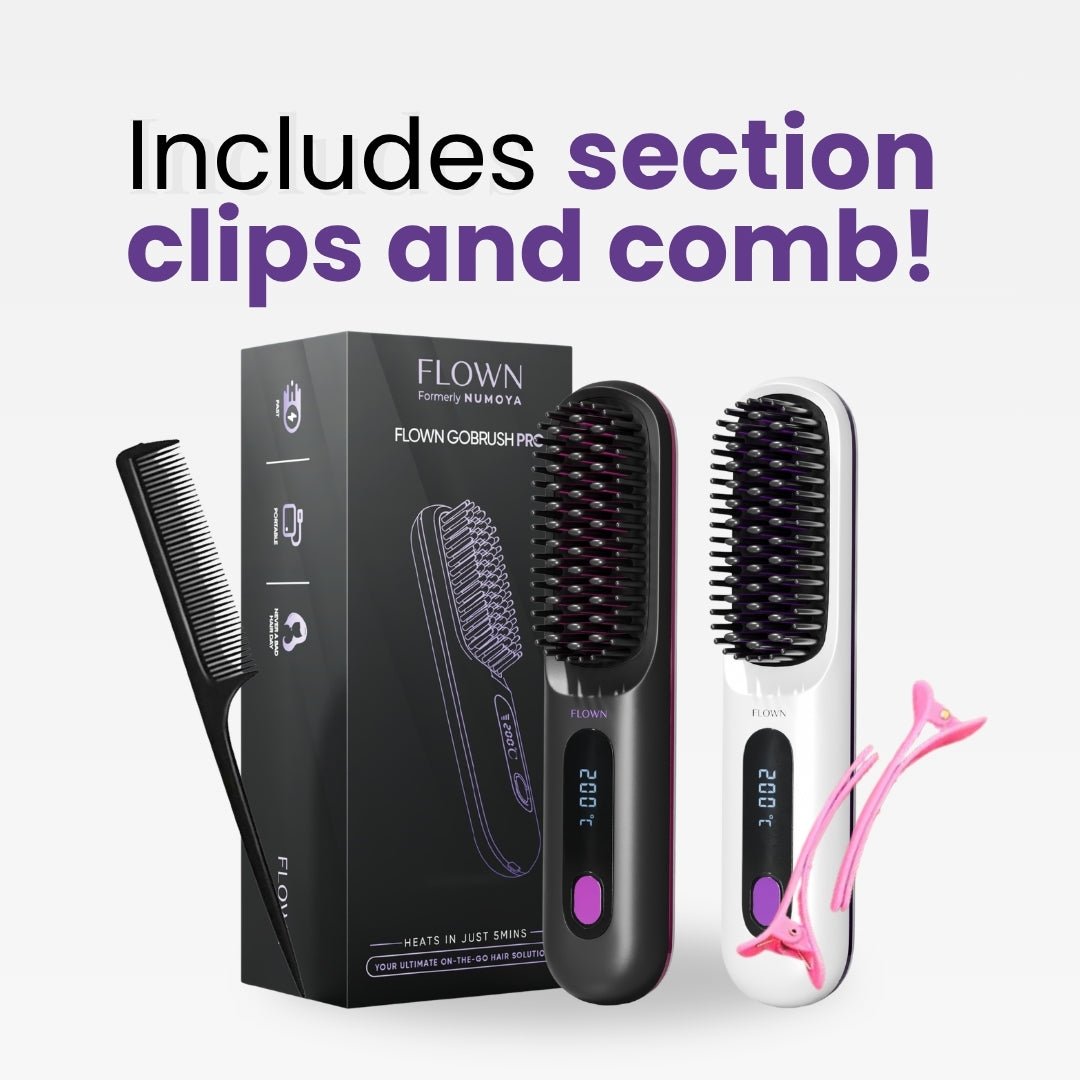 Portable Straightener Brush - GoBrush PRO