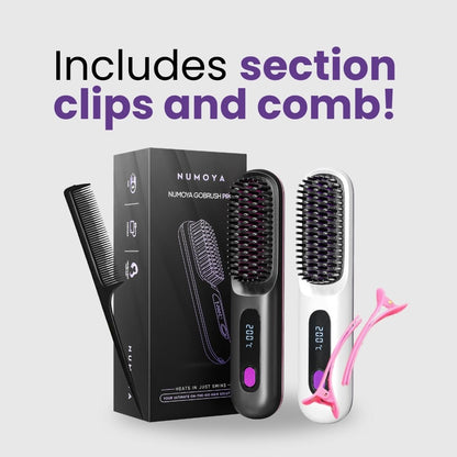 [NEW] Portable Straightener Brush - GoBrush PRO Anniversary Edition