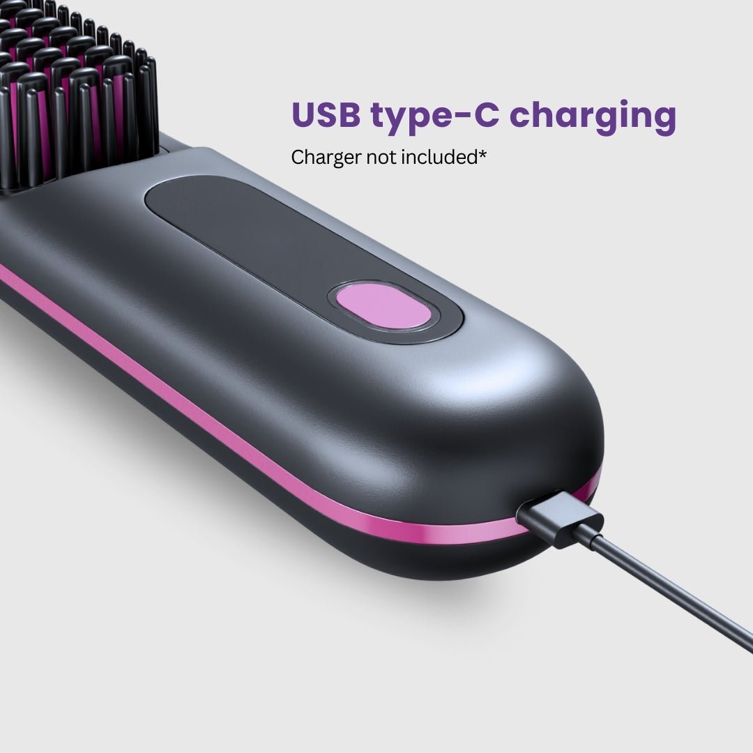[NEW] Portable Straightener Brush - GoBrush PRO Anniversary Edition