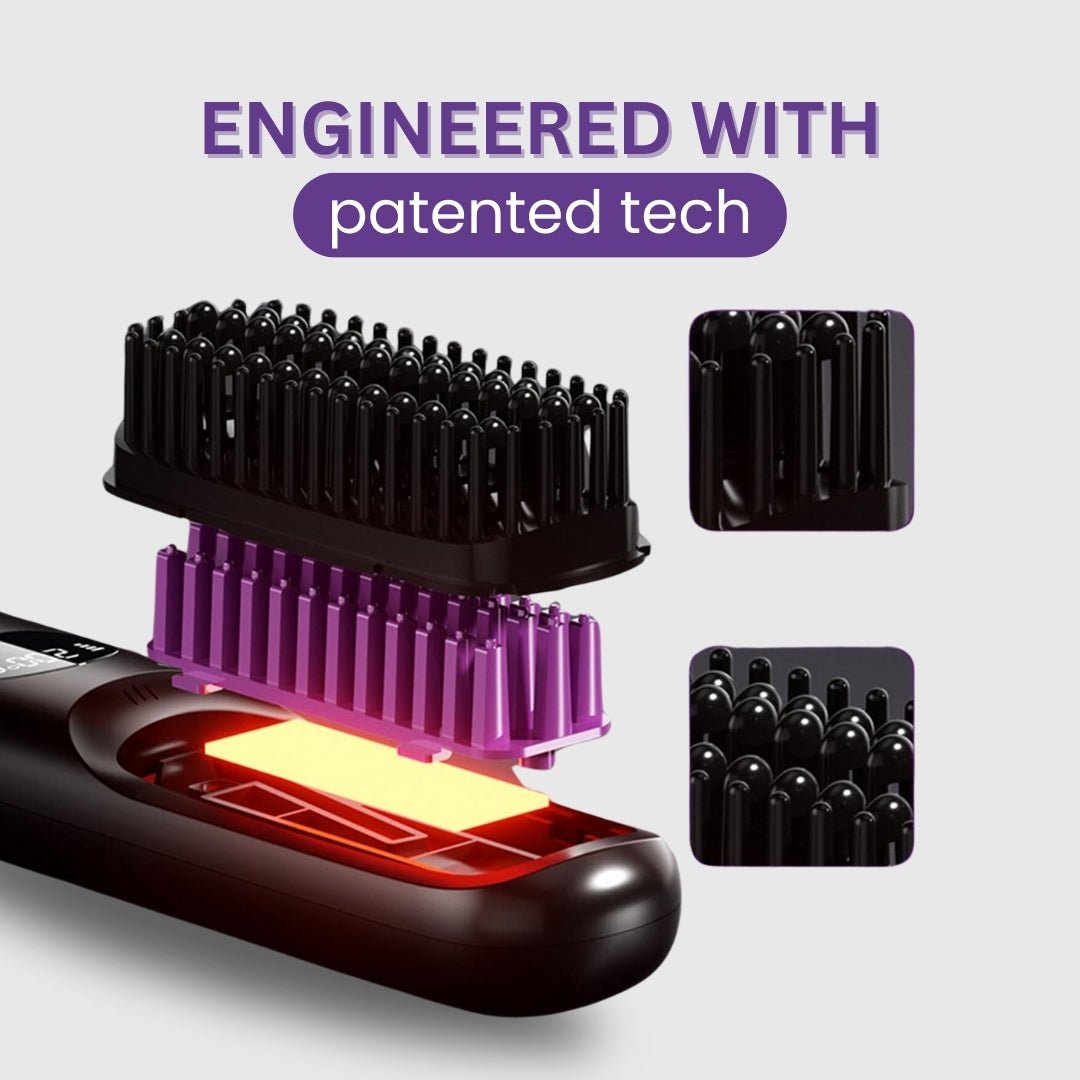 [NEW] Portable Straightener Brush - GoBrush PRO Anniversary Edition