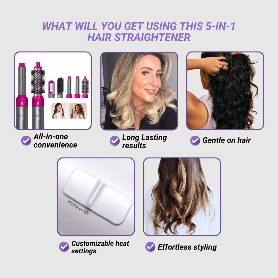 5-in-1 Airstyler: Your Ultimate Hair Styling Solution