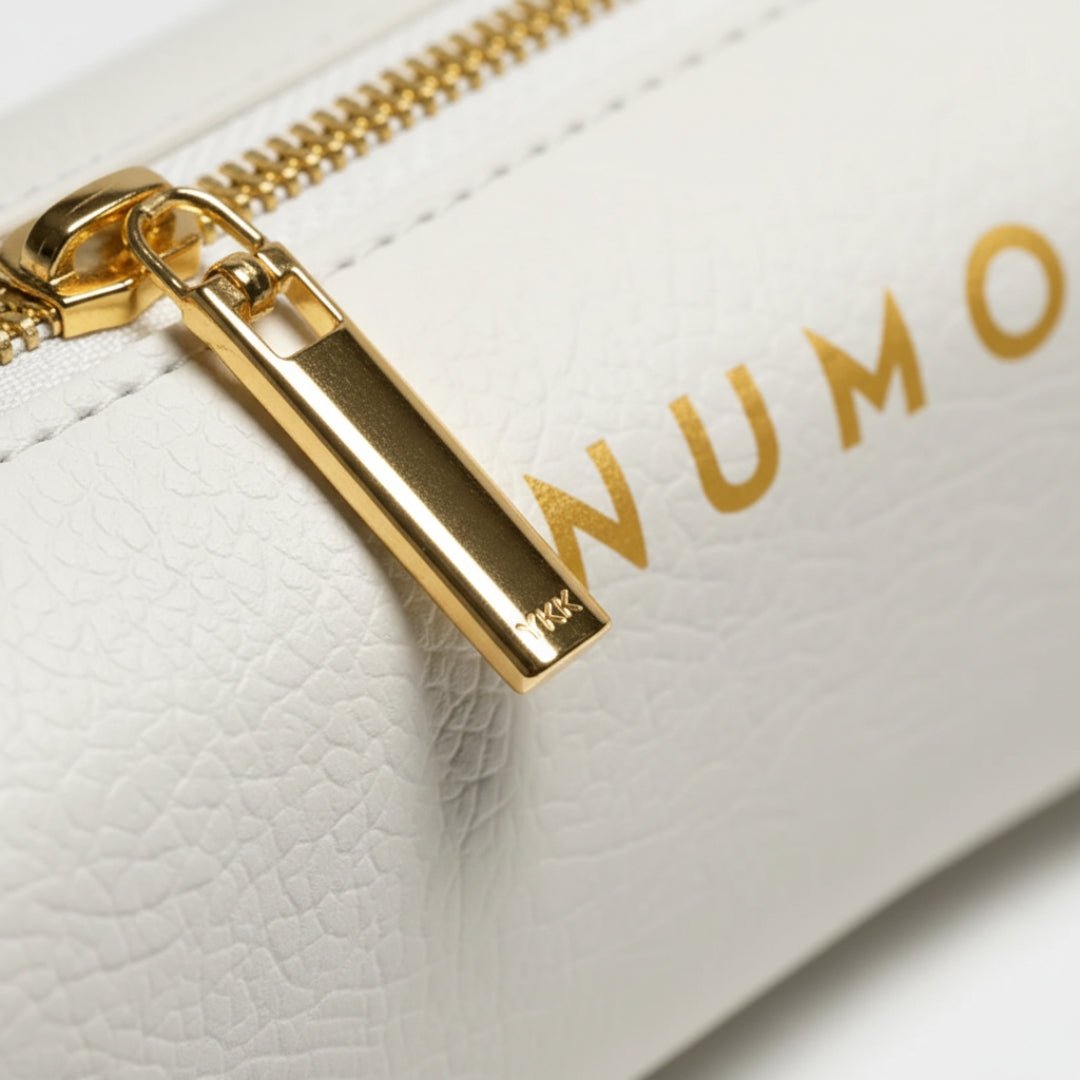 White Leather Pouch for GoBrush