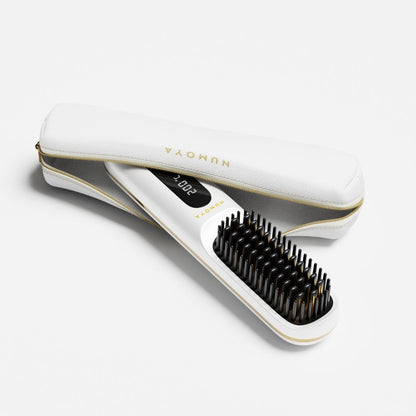 White Leather Pouch for GoBrush
