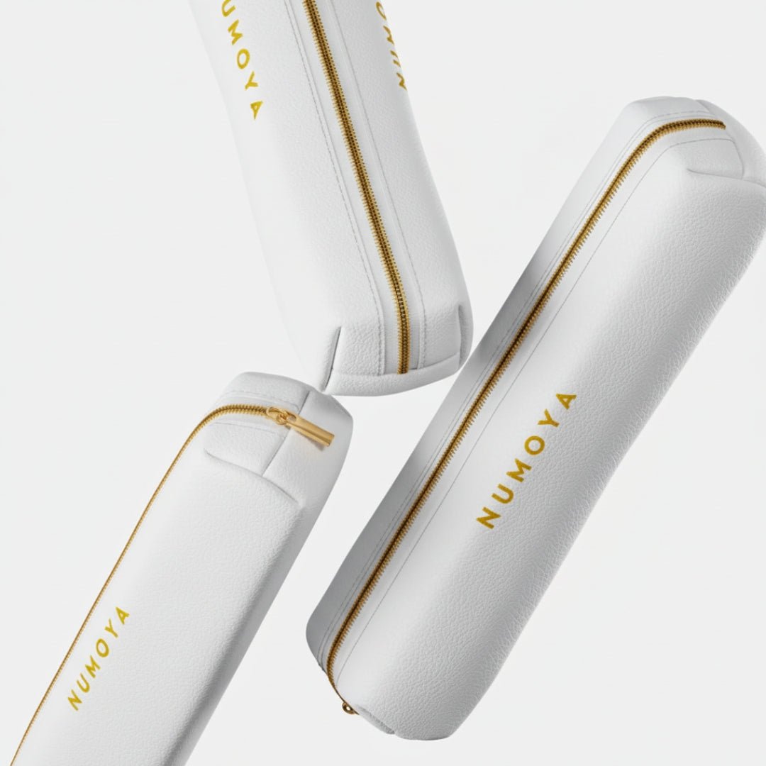 White Leather Pouch for GoBrush